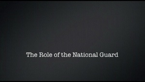 The role of the National Guard as told by Citizen Soldiers from around the country currently serving in Puerto Rico
