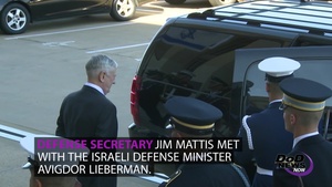 Mattis Meets With Israel’s Defense Minister