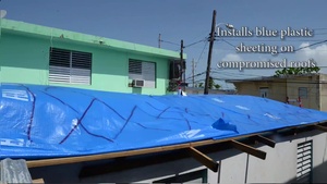 Hurricane Maria: Operation Blue Roof