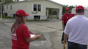 Army Corps Emergency Operations conduct land assessments