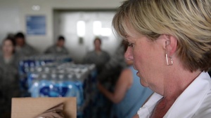 Maria Hurricane Relief ; EFAC and PRANG Airmen deliver food and water to Aguadilla