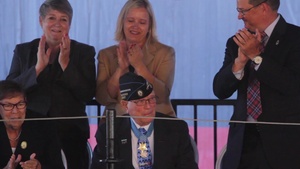 Hershel "Woody" Williams Ship Christening