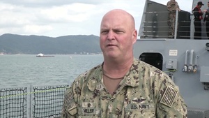 Multinational Mine Countermeasures Warfare Exercise INTERVIEWS