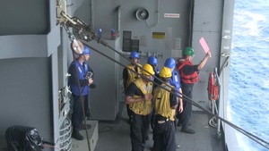 USS America Receives Supplies from the USNS Patuxent