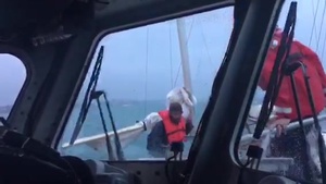 Coast Guard Station Calumet Harbor Rescues Mariners, Dogs