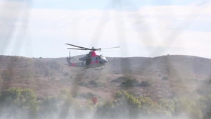 HMLAT-303, CAL FIRE combat California wildfires