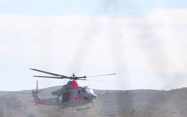 HMLAT-303, CAL FIRE combat California wildfires