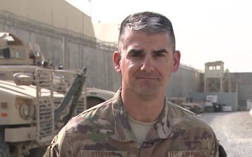 Col. Chris Stoppel Shout-out for AF/Army Football game