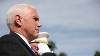 B-Roll of Vice President Mike Pence Visiting 8th&I