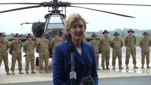 U.S. Ambassador to NATO, Kay Bailey Hutchinson Press Event