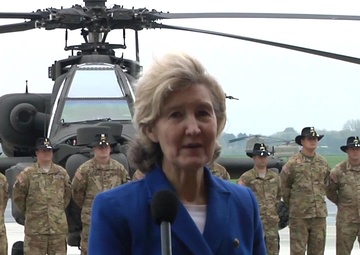 U.S. Ambassador to NATO, Kay Bailey Hutchinson Press Event