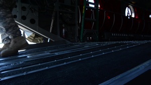 Southern Strike 18 - 111th Aviation Regiment secures CH-47 Chinook