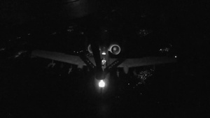 KC-135 Refuels Belgium F-16s and USAF A-10s