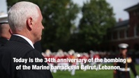 Vice President Mike Pence Visits Marine Barracks Washington