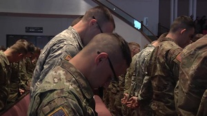 Oklahoma Cavalry unit says farewell before upcoming deployment
