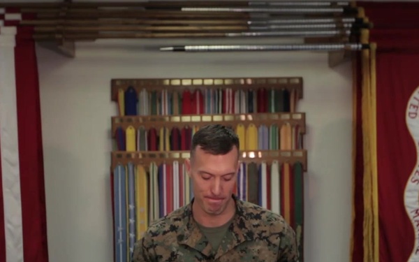 Keeper of the Colors | The Color Sergeant of the Marine Corps
