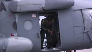 Mexican MI-17 Lands At Bold Alligator