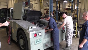 Vehicle Maintenance gears up for the storm