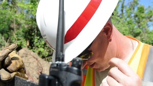 Hurricane Maria: USACE repairs power lines in Rio Grande