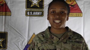 Pfc. Juanita Dixon - Holiday Greeting