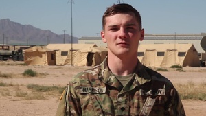 Spc. Brandon Harrison - Holiday Greeting