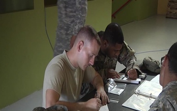 Army Reserve Finance Management helps out active duty soldiers in Puerto Rico with cash disbursement and other pay related issues