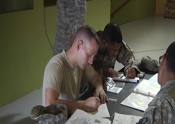 Army Reserve Finance Management helps out active duty soldiers in Puerto Rico with cash disbursement and other pay related issues