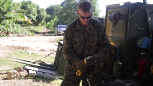 B-Roll: SPMAGTF-SC Marines continue school projects in Trujillo