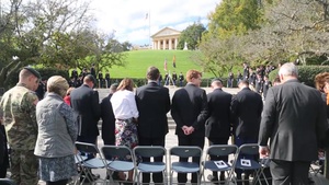 2017 John F. Kennedy Wreath Laying Ceremony