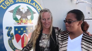 Interviews with rescued mariners aboard USS Ashland