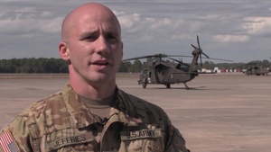 Army Captain Wade Jeffries talks about his role in Southern Strike 18