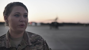 Army Sergeant Allison Harris Talks About Southern Strike 18