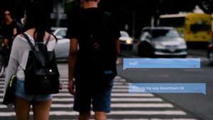 Texting in Crosswalks in Oahu PSA