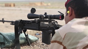 Iraqi Security Forces Conduct Train the Trainer Sniper Course