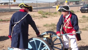 New Mexico National Guard Museum Fires a Spanish Cannon