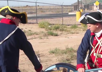 New Mexico National Guard Museum Fires a Spanish Cannon