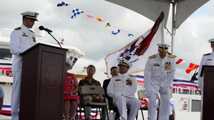 U.S. Coast Guard Cutter Oliver Berry (WPC 1124) commissioning