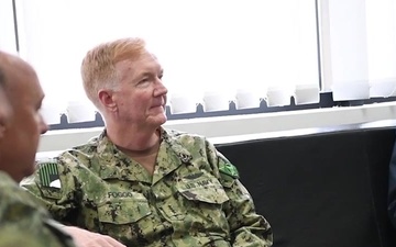 Admiral Foggo visits KFOR, Kosovo