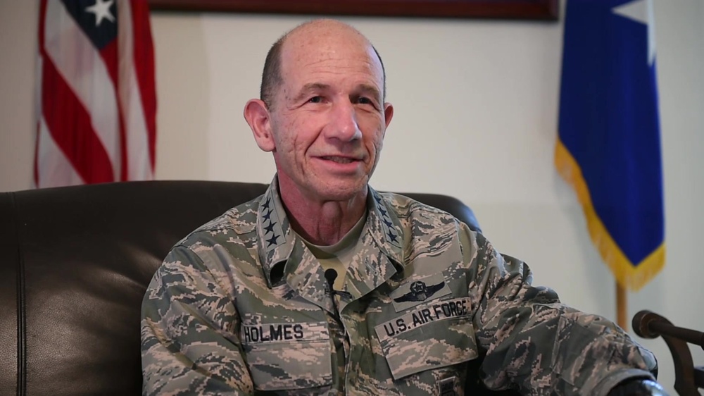 DVIDS Video General Holmes Interview at Moody AFB