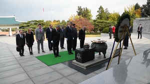 NATO Secretary General visits the Republic of Korea - Ceremony