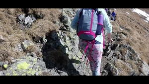 Sailors Stationed in Romania Hike Fagaras Mountains