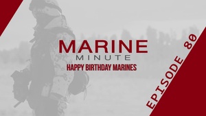 Marine Minute, November 2, 2017