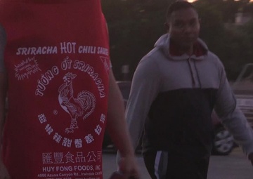 MCAS Yuma Runs from the Undead during the Dead Dash Fun Run