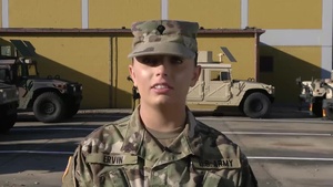 Spc. Kayla Ervin - 2017 Army vs Navy Shout Out