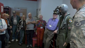Korean War Veterans Visit Seymour Johnson Air Force Base-Footage