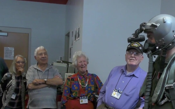 Korean War Veterans Visit Seymour Johnson Air Force Base-Footage
