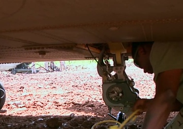 Aviation Assets assist in Power Grid reconstruction