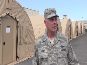 156th Airlift Wing Hosts Tent City