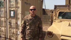 Veterans Day Greetings from 1st Lt. Sean Donahue at Contingency Location Garoua, Cameroon