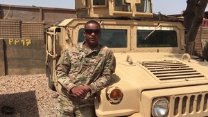 Veterans Day Greetings from Spc. Chris Dudley at Contingency Location Garoua, Cameroon